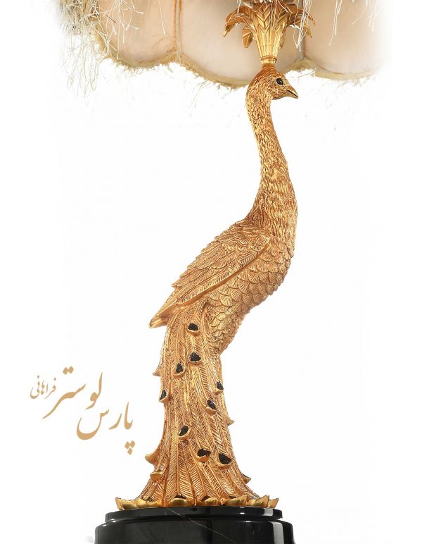 آباژور جدید رومیزی طرح طاووس کد920156